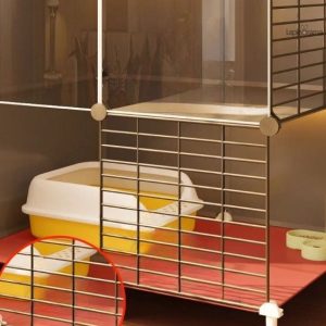 Clapier 4 Cases adapté aux besoins des lapins
