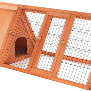 Clapier Lapin Triangle pour un habitat sécurisé et confortable