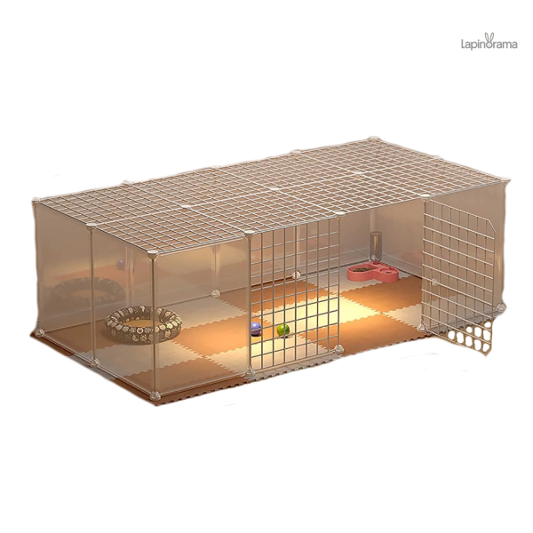 clapier-trois-lapins-1 Clapier pour 3 lapins, habitat spacieux et confortable