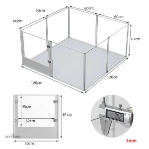 Enclos pour lapin, protection et confort garantis