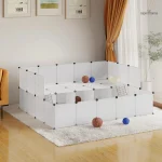 Espace sécurisé pour lapins