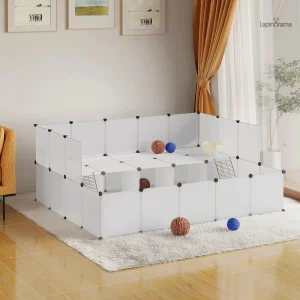 Espace sécurisé pour lapins