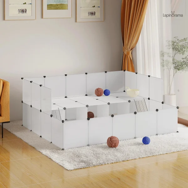 Espace sécurisé pour lapins