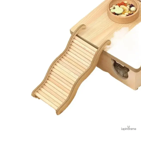 Escalier Lapin Nain pour tunnels et jeux de votre petit animal