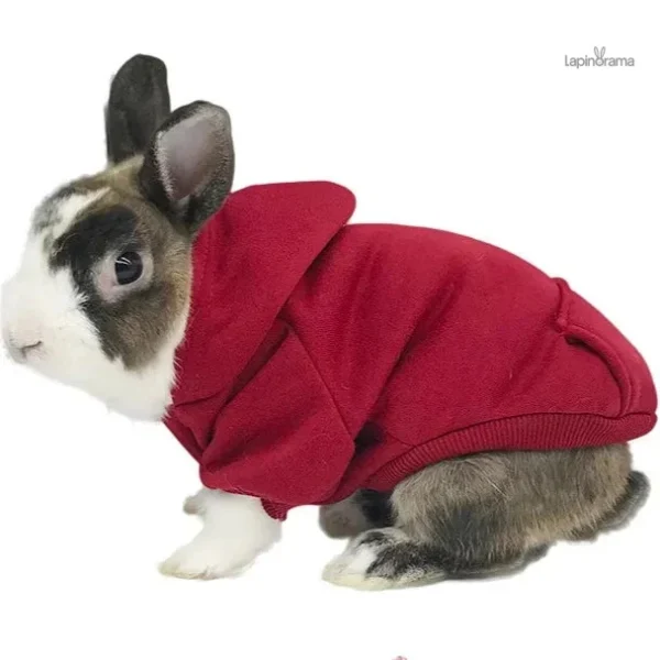 gilet-lapin-1 Gilet pour lapin en tissu doux et léger