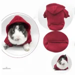 Manteau confortable pour lapin en taille ajustée