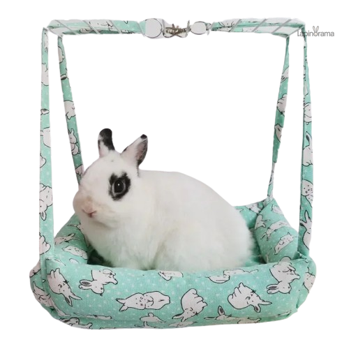 hamac-lit-cage-lapin-1 Hamac Lapin confortable pour un moment de détente