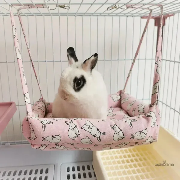 Hamac doux en forme de lapin pour les petits espaces