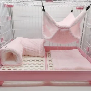 Hamac doux pour le bien-être des petits animaux