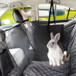 Housse de protection pour siège voiture, motif lapin