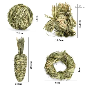 Jouet en bois adapté aux rongeurs comme les lapins