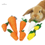 Jouet pour lapin bélier en bois coloré