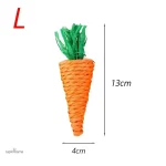 Jouet pour lapin avec textures variées