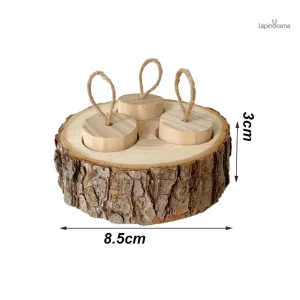 Accessoire ludique pour lapins, favorise l'activité physique