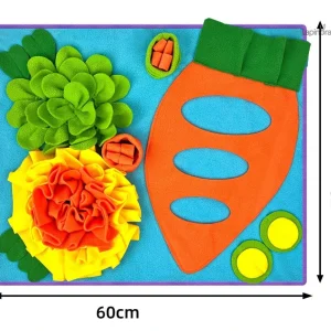 Accessoire créatif pour divertir les lapins à la maison