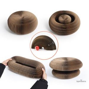 Accessoire ludique en carton pour le jeu des lapins