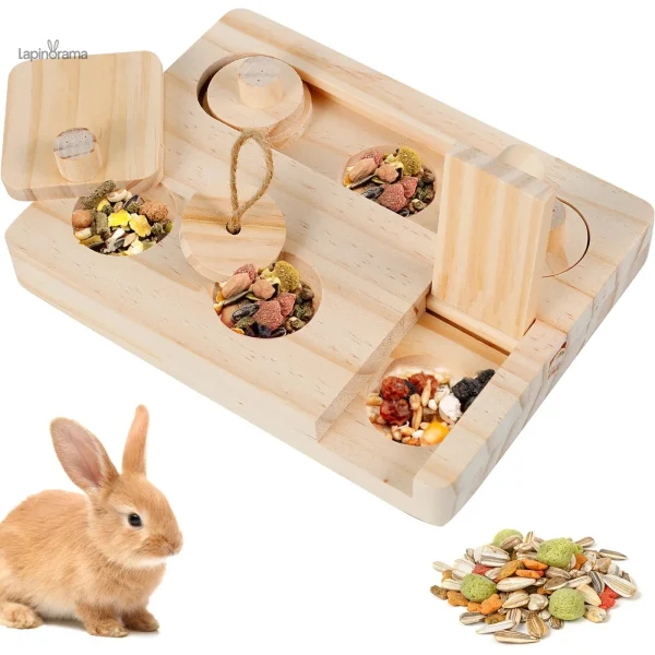 Jouet éducatif inspiré du lapin pour développer la motricité