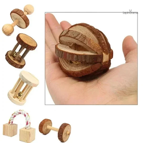 Jouet amusant pour lapins de grande taille