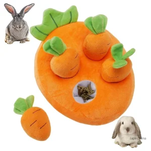 Jouet pour lapin nain angora, idéal pour le jeu et l'amusement