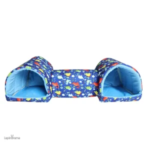 Tunnel pour lapin jouet en tissu doux et résistant