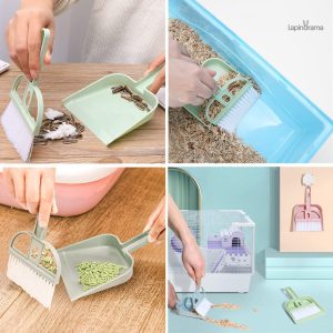Accessoires de nettoyage pour habitat de lapin