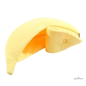 Mobilier enfantin, lit lapin décoré de bananes