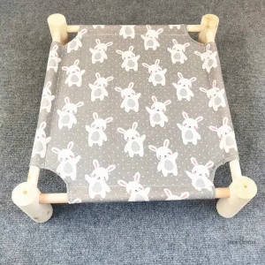 Lit Lapin en bois, parfait pour la chambre d'enfant