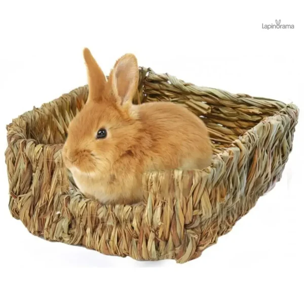 lit-paille-lapin-1 Lit Lapin en paille pour un style naturel et ludique