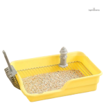 Litière pour lapin en granules de bois