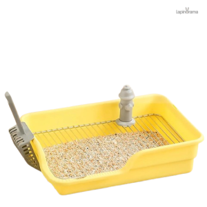 Litière pour lapin en granules de bois