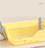 Confort et absorption pour lapins avec granules bois