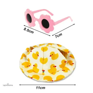 Accessoire lapin : lunettes soleil colorées