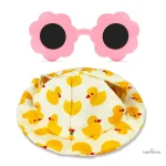 Lunettes protectrices pour lapin en plein soleil