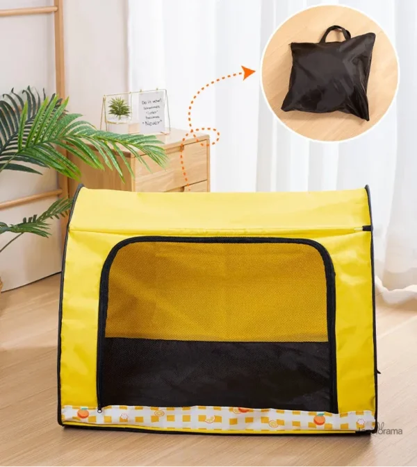 Habitat douillet pour lapins de petite taille