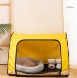 Espace sécurisé pour lapins nains en intérieur