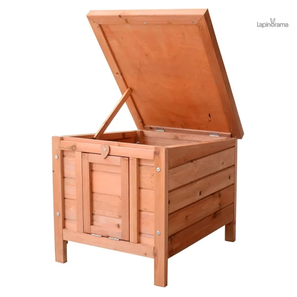 Habitat extérieur pour lapins, protection des intempéries