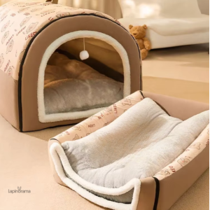 Refuge douillet pour lapins, parfait pour l'intérieur