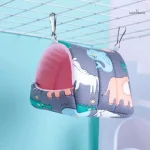 Lit en niche pour lapin, design accueillant