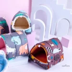 Lit pour lapin, espace cosy et sécurisé