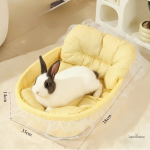 Lit design lapin pour enfants, parfait pour la chambre