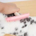 Outil de nettoyage pratique pour le pelage des lapins
