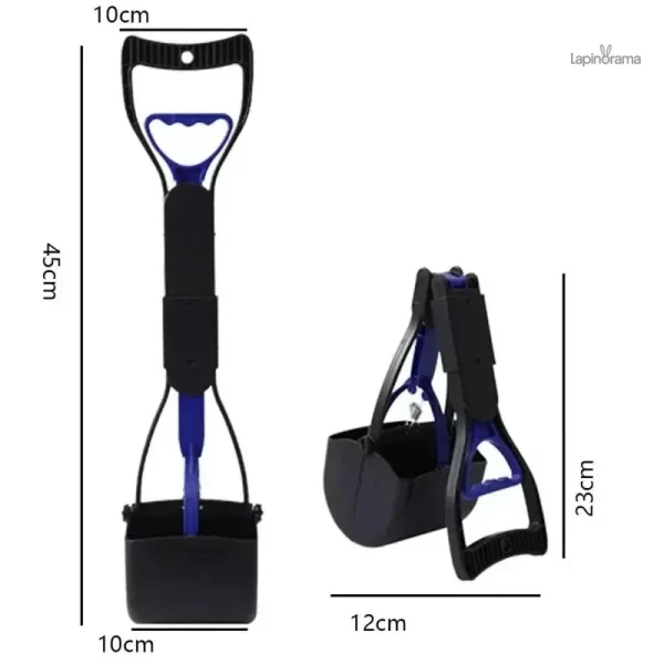 Outil pratique pour nettoyer les excréments de lapin
