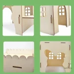 Plateforme pratique pour le bien-être des lapins
