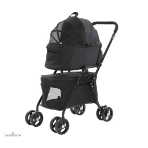 Poussette pour lapin, confortable et pratique