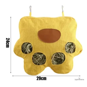 Mangeoire à foin pour lapins, pratique et fonctionnelle