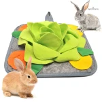 Tapis de fouille pour lapins, idéal pour stimuler leur curiosité