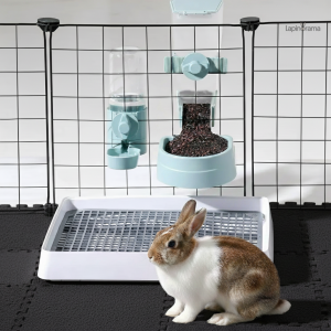 Tapis puzzle en forme de lapin, idéal pour les jeux