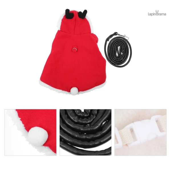 Costume festif lapin pour les fêtes de fin d'année