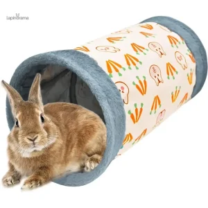 Tunnel pour lapin douillet en tissu confortable