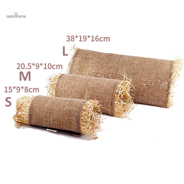 Accessoire en bois pour tunnels de lapin